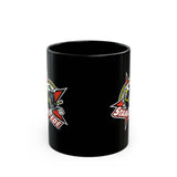 Central Texas Stampede - Black Ceramic Mug 11 oz.