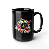 Central Texas Stampede Black Ceramic Mug