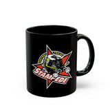 Central Texas Stampede Black Ceramic Mug