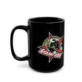 Central Texas Stampede Black Ceramic Mug