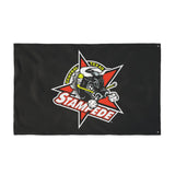 Double-Sided Flag — Central Texas Stampede Motorcycle Logo Flag
