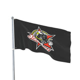 Double-Sided Flag — Central Texas Stampede Motorcycle Logo Flag