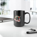 Central Texas Stampede - Black Ceramic Mug 15 oz.